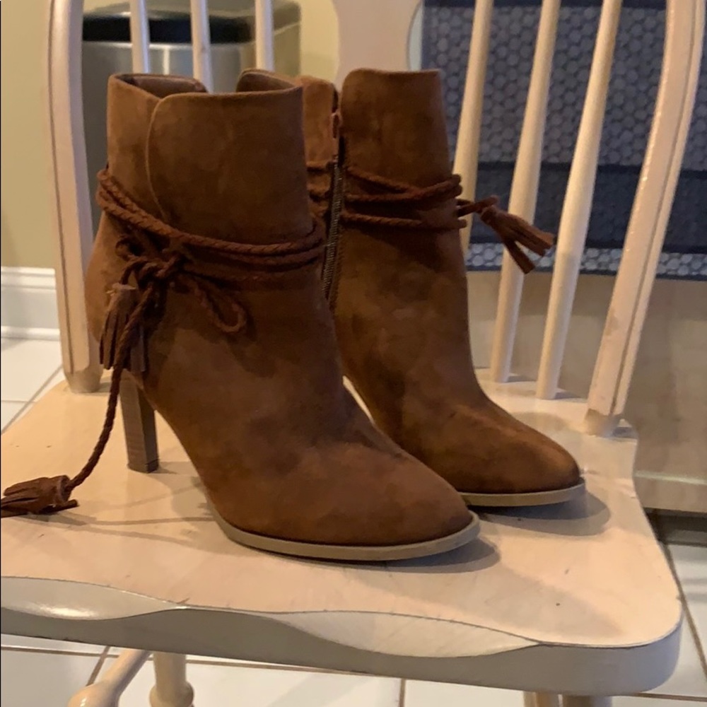 Tan Booties